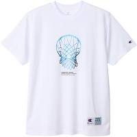 バスケTシャツ メンズ 半袖 (メール便発送) SHORT SLEEVE T-SHIRT ホワイト  (JSC) | フィールドボス
