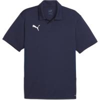ポロシャツ メンズ Tシャツ (メール便発送) サッカー メンズ teamGOAL マルチ ポロ PUMA NAVY  (JSP) | フィールドボス