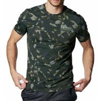 Tシャツ メンズ 半袖 UAアイソチル プリント ショートスリーブTシャツ Baroque Green  (UDR) | フィールドボス