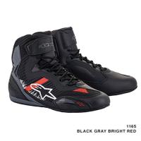 Alpinestars FASTER 3 RIDEKNIT SHOES BLACK/GRAY/BRIGHT RED  ライディングシューズ | FIELD HILL Yahoo!ショップ