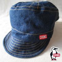 チャムス★CHUMS【ビーバーワークキャップ】Beaver Work Cap　デニムキャップ　キャンプアウトドア　CH05-1374　インディゴ | FIFTH-G.C.Store