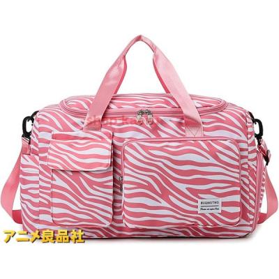 ゼブラ柄 バッグ（旅行用品 スーツケース、キャリーバッグ