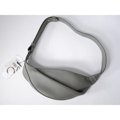 【美品】POLÈNE BÈRI グレー レザーバック グレー（灰色）系 POLENE(ポレーヌ) バッグ・カバン(レディース