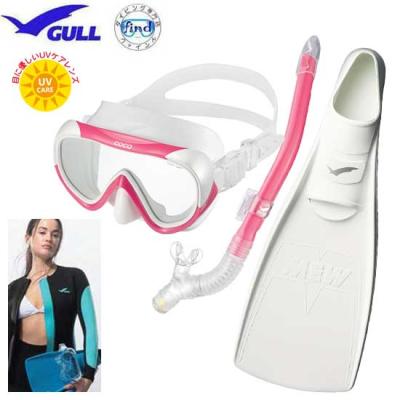 GULL - 【mika】スキューバダイビング[ゴーグル/シュノーケル] GULL スキューバ シュノーケルセット｜ダイビング