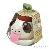 栽培キット ハーブ 聖新陶芸 ペロポン アニマルズ : おしゃれ雑貨店
