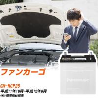 トヨタ ファンカーゴ バッテリー N-40B19R/SB GH-NCP25 H11/10-H12/8 パナソニック 【H04006】 | yadocari