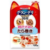 「ユニ・チャーム」  グラン・デリ きょうのごほうび 鶏ささみのたら巻き 100g 「日用品」 | 薬のファインズファルマプラス