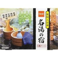 「紀陽除虫菊」 クレッシュ (Clesh) 薬用入浴剤 名湯の宿 5種アソート 25g×10包入 (医薬部外品) 「日用品」 | 薬のファインズファルマプラス