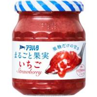 「セット販売」「アヲハタ」　まるごと果実いちご　中瓶　255g×6個セット　 | 薬のファインズファルマプラス