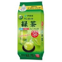 「伊藤園」　ワンポットエコティーバッグ抹茶入り緑茶　50袋 | 薬のファインズファルマプラス