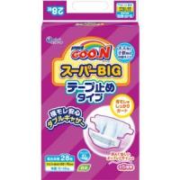 「大王製紙」グーン(GOO.N) グーン(GOO.N) スーパーBIG テープ止めタイプ(28枚入)(医療費控除対象品)「衛生用品」 | 薬のファインズファルマプラス