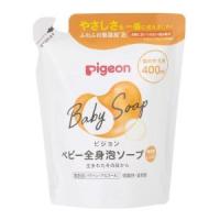 「ピジョン」 ベビー全身泡ソープ しっとり つめかえ用 400ml「衛生用品」 | 薬のファインズファルマプラス