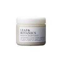 「松山油脂」　ＬＥＡＦ＆ＢＯＴＡＮＩＣＳ　ボディスクラブ　ソルト　155g | 薬のファインズファルマプラス