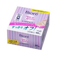 「花王」 ビオレ メイク落としふくだけコットン (カエ) 46枚入  「化粧品」 | くすりのエビス