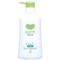 「牛乳石鹸共進社」 カウブランド 無添加シャンプー さらさら ポンプ付 500mL 「日用品」 | くすりのエビス