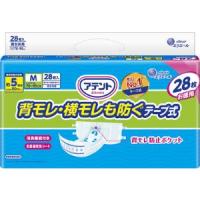 「大王製紙」　アテント背モレ・横モレも防ぐテープ式　Ｍ　※医療費控除対象品　28枚 | くすりのエビス