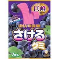 「セット販売」「UHA味覚糖」　さけるグミ　巨峰　7枚×10個セット　 | くすりのエビス