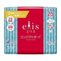 「大王製紙」 エリス コンパクトガード 特に多い昼用 羽つき 25ｃｍ 19枚 「衛生用品」 | 薬のファインズファルマ