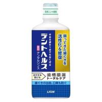 「ライオン」 デントヘルス 薬用 デンタルリンス 450mL (医薬部外品) 「日用品」 | 薬のファインズファルマ