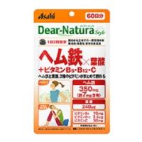 「優良配送対応」「アサヒ」 ディアナチュラスタイル ヘム鉄×葉酸+ビタミンB6・B12・C 120粒入 「健康食品」 | 薬のファインズファルマ