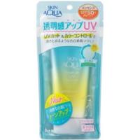 「ロート製薬」 スキンアクア トーンアップUVエッセンス ミントグリーン 80g SPF50+/PA++++ (顔・からだ用) 「化粧品」 | 薬のファインズファルマ