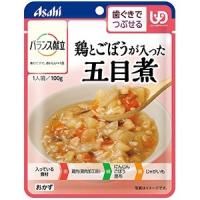 「アサヒグループ食品」 バランス献立 鶏とごぼうが入った五目煮 100g 「フード・飲料」 | 薬のファインズファルマ