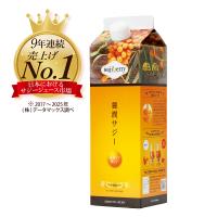 豊潤サジー 1000ml サジージュース 紙パックタイプ 公式 フィネス 200種類以上の栄養素が含まれたドリンク ジュース 鉄分 ビタミンC 健康食品 沙棘 サジーベリー | フィネス Yahoo!店