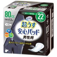 リフレ 超うす 安心パッド 男性用 ちょいモレが気になる方に 頻尿 失禁 尿モレ 80cc 22枚 | First Pearl