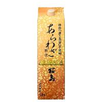 【今、人気の芋焼酎！】　あらわざ桜島　磨き蒸留　芋焼酎　25度　1800mlパック | お酒の専門店ファースト