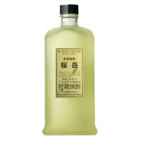 【淡い黄金色の熟成感ある焼酎！】　桜岳　樫樽貯蔵　麦焼酎　25度　720ml | お酒の専門店ファースト