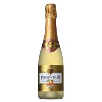 ポンパドール　ピーチ　フルーツスパークリングワイン　6.5％　泡　やや甘口　375ml(3)(ハーフボトル) | お酒の専門店ファースト