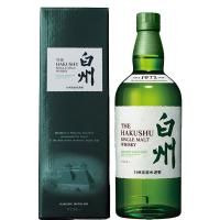 「大量入荷！」　サントリー　白州　ノンビンテージ　シングルモルトウイスキー　43度　700ml(ギフトBOX入り)