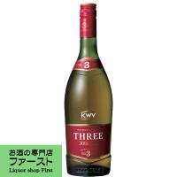 【フレッシュなリンゴ、ナシなどの果実とスパイシーなバニラの香り！】　KWV　ブランデー　３年　43度　750ml(正規輸入品)(4) | お酒の専門店ファースト