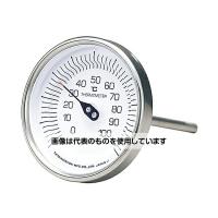 佐藤計量器製作所  バイメタル式温度計 -30〜50℃ 100L BM-T-90S 入数：1個 | ファーストWORKヤフー店