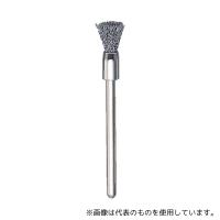 トラスコ中山 5.30E-01 エンド型ブラシ 硬鋼線 線0.1X筒径Φ5X軸Φ3 | ファーストWORKヤフー店