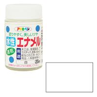 ◆アサヒペン東京支店 アサヒペン 水性エナメル 25ML シロ | ファーストWORKヤフー店