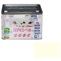 ◆アサヒペン NEWインテリアカラー屋内壁 5L ミルキーホワイト | ファーストWORKヤフー店