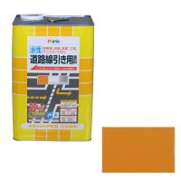 ◆アサヒペン東京支店 アサヒペン 水性道路線引き用塗料 20KG キイロ | ファーストWORKヤフー店