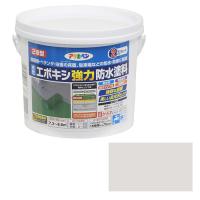 ◆アサヒペン東京支店 アサヒペン 水性エポキシ強力防水塗料 2kgセット ライトグレー | ファーストWORKヤフー店