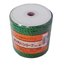 ◆松浦工業 まつうら工業 ポリグリーンロープ ボビン巻 5mmX30m | ファーストWORKヤフー店