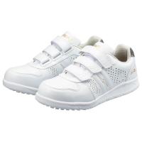 シモン 安全靴 NS618白静電 S 短靴 NSシリーズ【小さいサイズ】 | ファーストWORKヤフー店