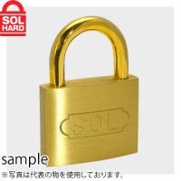 SOL HARD (ソールハード)　No.2500　シリンダー南京錠　35mm　普通品　単品 | ファーストWORKヤフー店