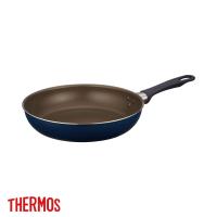 サーモス(THERMOS) デュラブルシリーズフライパンKFI ネイビー 26cm [KFI-026 NVY] | ファーストWORKヤフー店