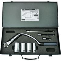 ■トップ工業(TOP) 弓形ラチェットハンドルセット RH4LYS(1127612) | ファーストWORKヤフー店