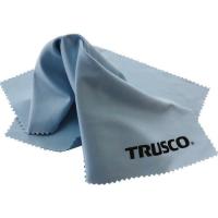 ■TRUSCO メガネふきクロス ブルー 1枚入 サイズ230x230 MGN230B(1952423) | ファーストWORKヤフー店