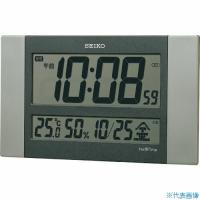 ■SEIKO 電波時計 セイコーネクスタイム ZS451S 銀色 150×260×26mm ZS451S(2208600) | ファーストWORKヤフー店
