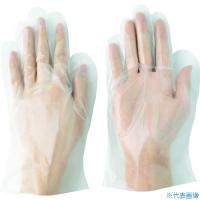 ■川西 使い捨てポリエチレン手袋 外エンボス Mサイズ (100枚入) 2012M(3664449) | ファーストWORKヤフー店