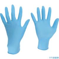 ■ミドリ安全 ニトリル使い捨て手袋 極薄 粉なし 青 M(100枚入) VERTE710NM(4478495) | ファーストWORKヤフー店