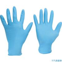■ミドリ安全 ニトリル使い捨て手袋 粉なし 青 SS (100枚入) VERTE750KSS(4478568) | ファーストWORKヤフー店
