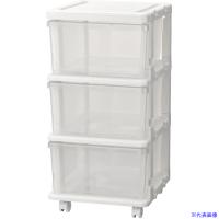 ■JEJアステージ シーズユニット3段 WHクリア 480000(5001637)×4[送料別途お見積り][法人限定][外直送] | ファーストWORKヤフー店